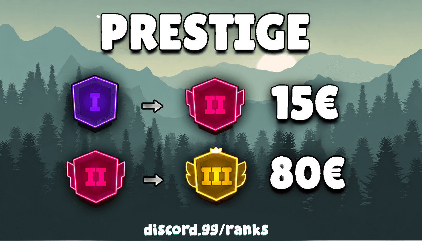 Prestige service illustration